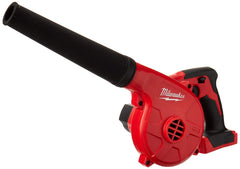 Milwaukee 0884-20 front profile showing compact blower and controls for easy handling