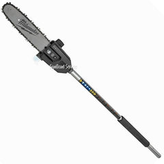 Milwaukee translucent oil reservoir visible for easy lubrication checks