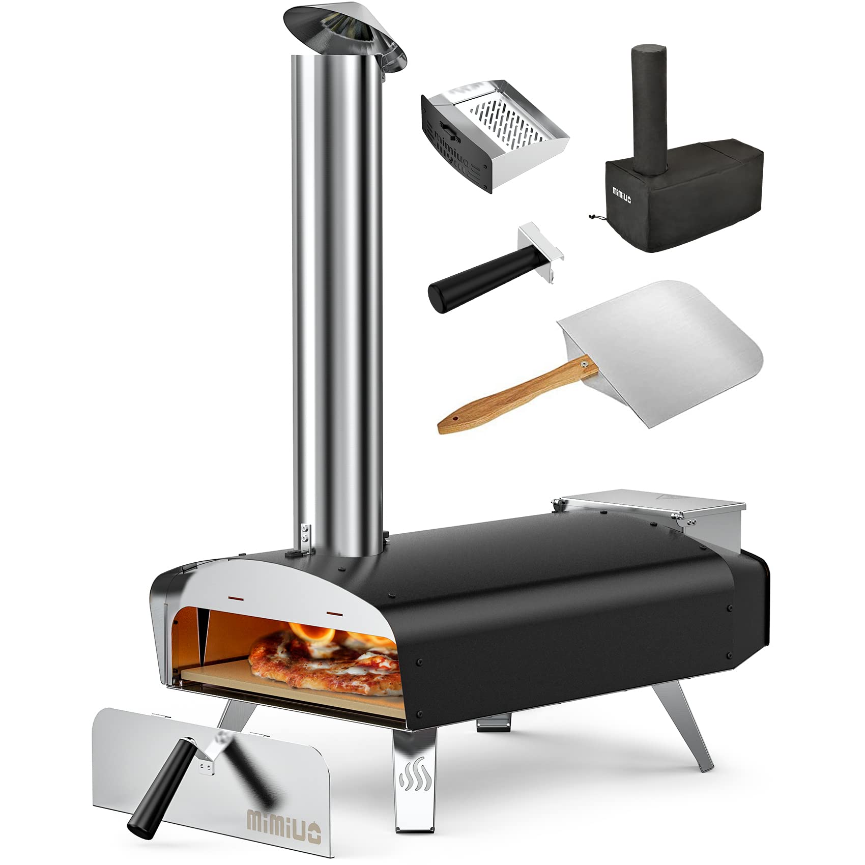 Mimiuo front angled view showing robust stainless shell and compact profile
