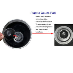 MinCHI257 drainage hole and saucer detail for tidy indoor watering