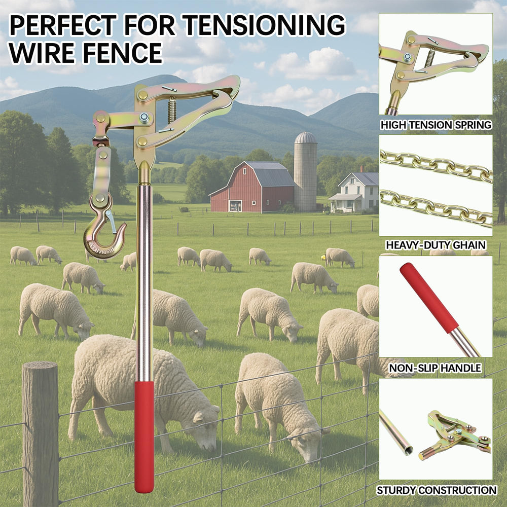 Mindoub 20ft alloy chain links displayed to show flexibility and reach