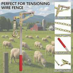 Mindoub 20ft alloy chain links displayed to show flexibility and reach