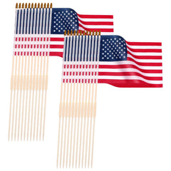 Mindsoft front view of 50-pack flags showing quantity and ready use