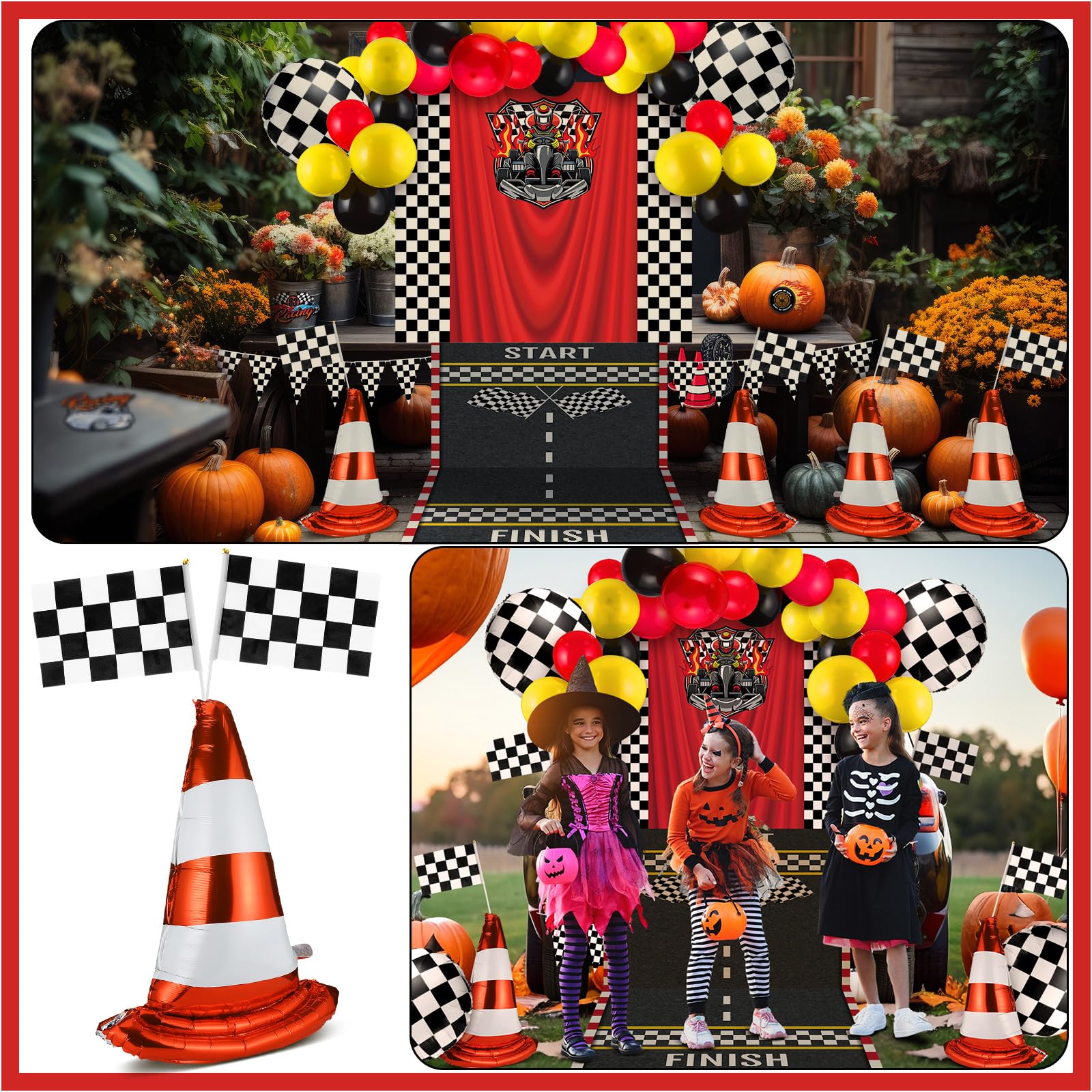 Mindsoft trunk display in use with family showing crowd-pleasing decoration