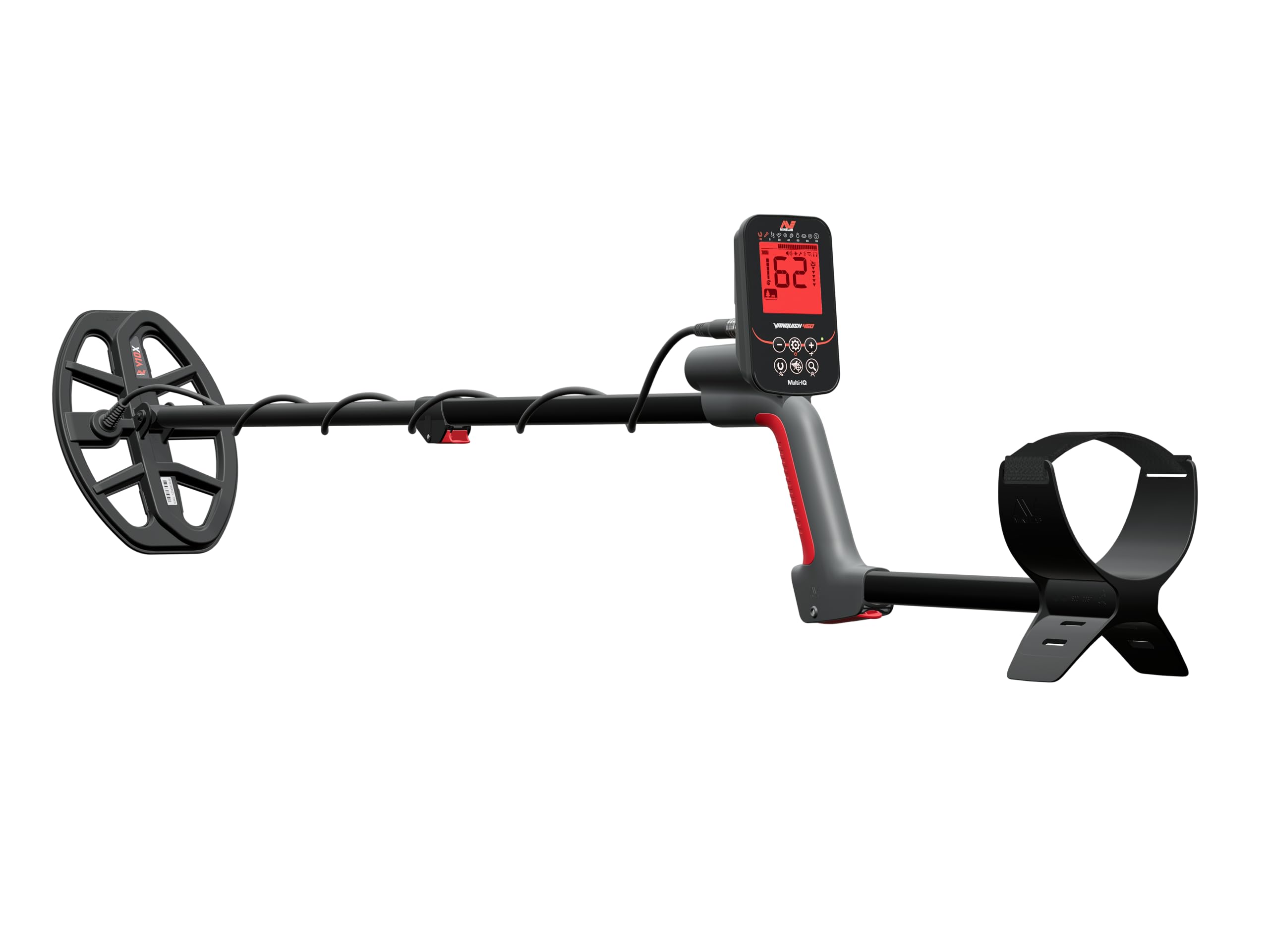 MINELAB boxed package contents including coil and headphones for immediate use