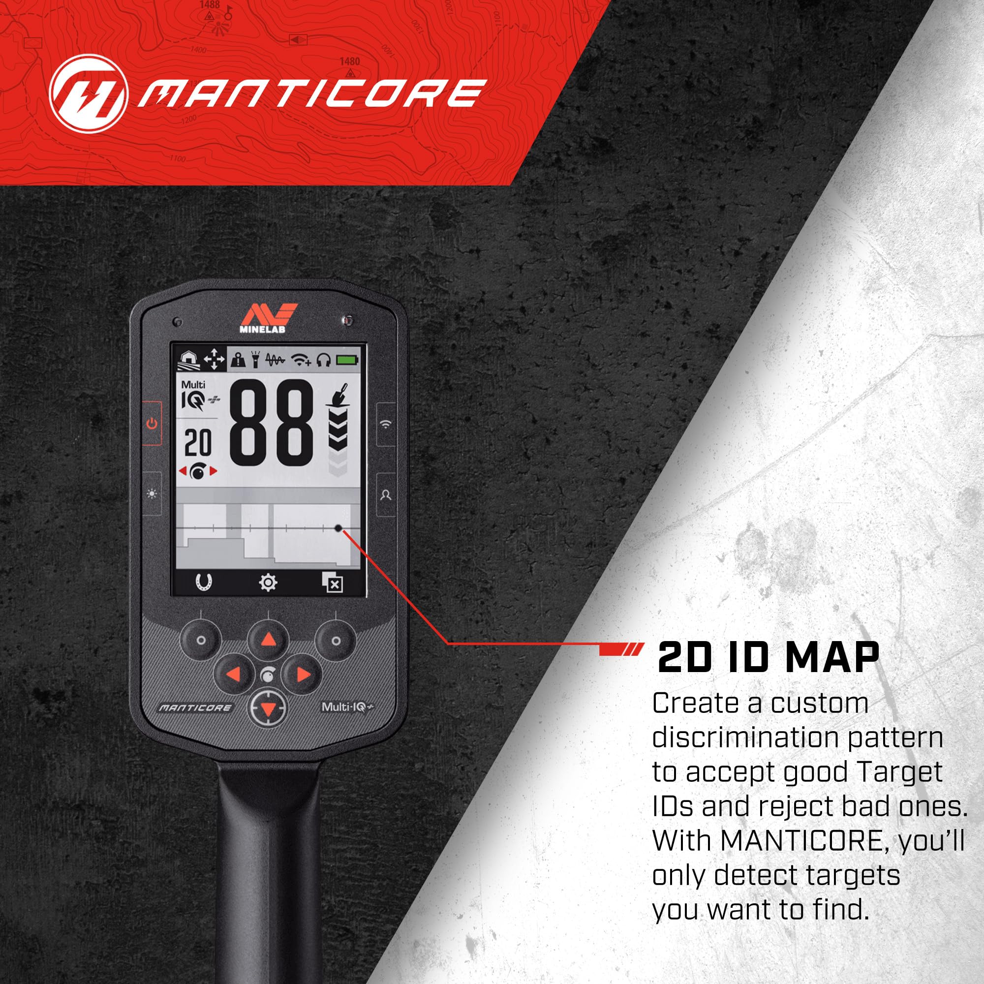 MINELAB PRO-FIND 40 pinpointer held in hand for precise, interference-free pinpointing
