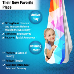 Minglewood Products size comparison with child showing generous space and durability