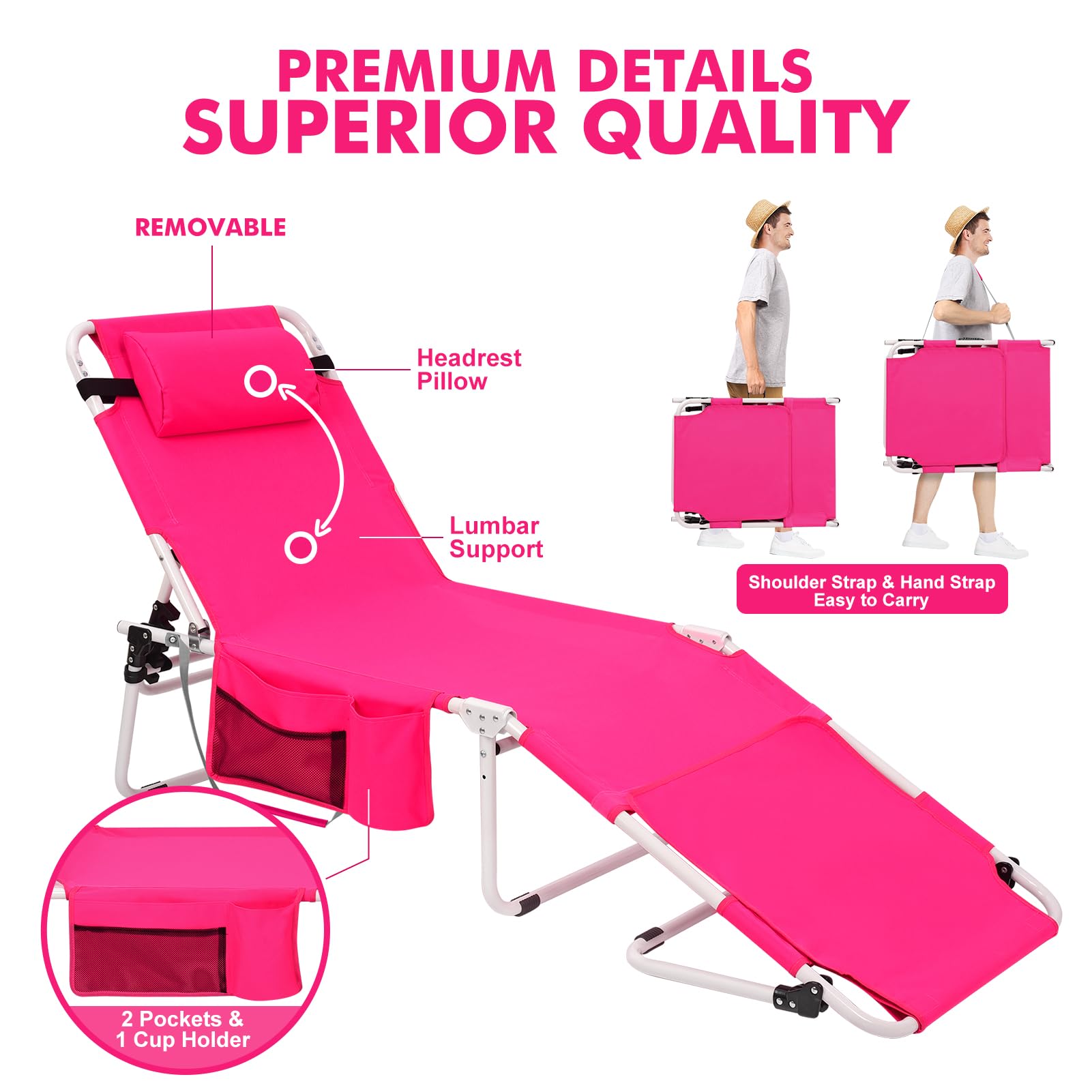 Minndudu lifestyle beach setup captures outdoor use and relaxed sunbathing