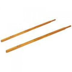 Mintcraft lacquered wood handle front view showing smooth finish and easy grip
