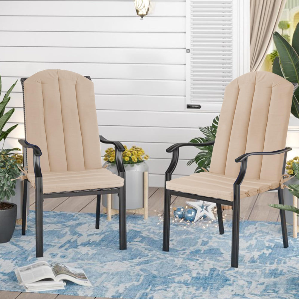 Minventiss pair on patio setting illustrating coordinated look and added comfort benefit