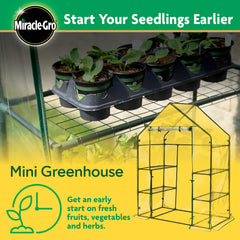 Miracle-Gro steel frame joint close-up demonstrating durable rust-resistant construction