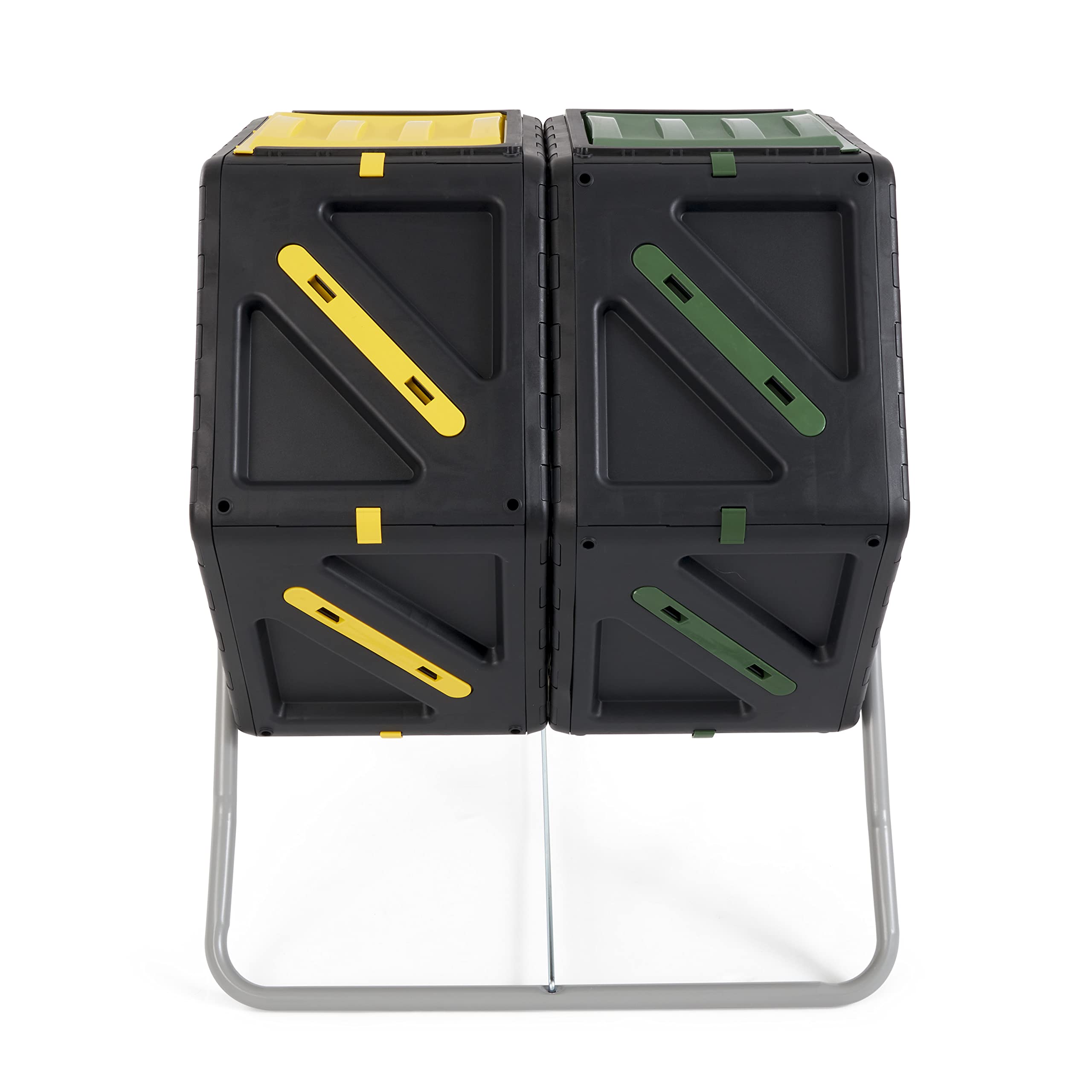 Miracle-Gro loading chamber with kitchen and yard scraps showing balanced feedstock benefit