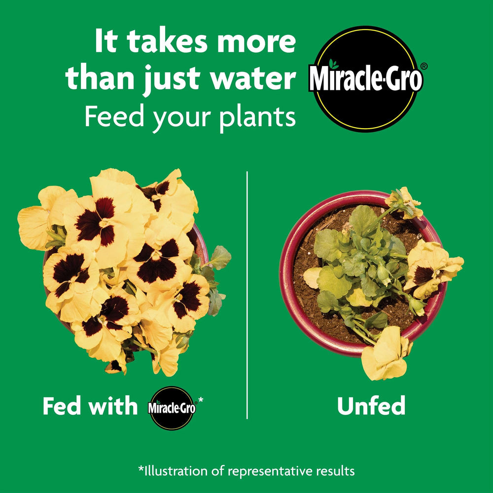 Six-pack of Miracle-Gro containers for season-long garden coverage