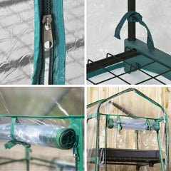 Miracle-Gro powder-coated steel frame detail displaying rust-resistant durability