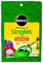 Miracle-Gro front packaging showing pre-measured packets for easy no-mess feeding