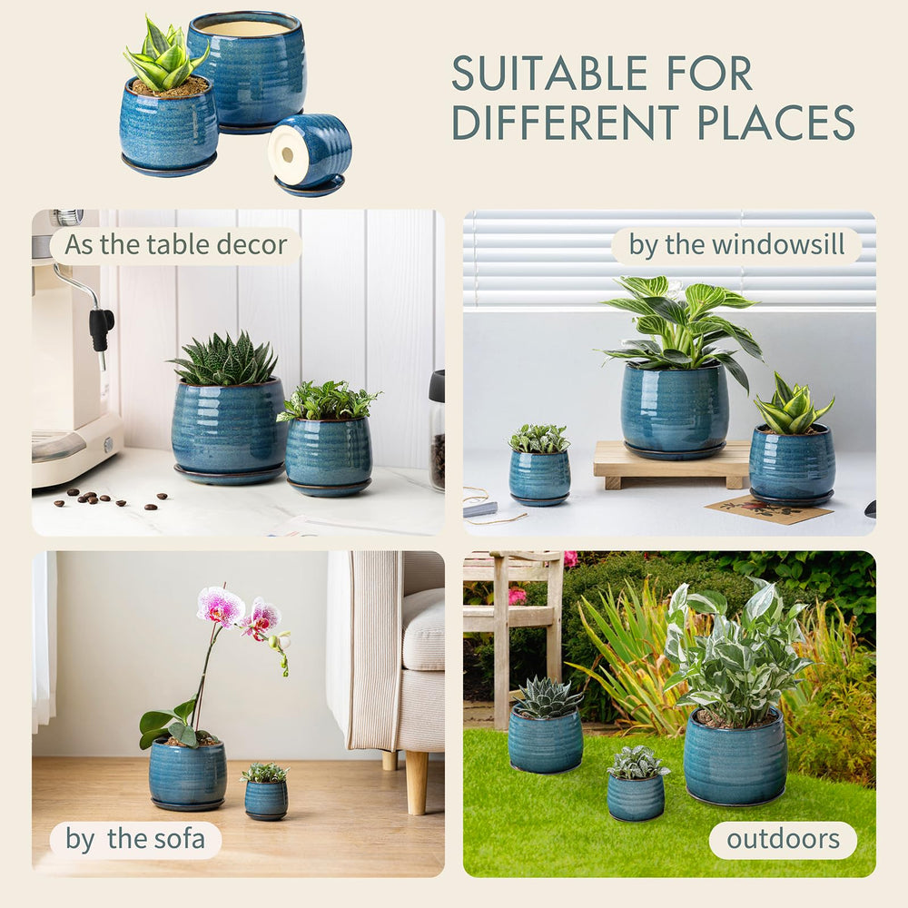 MISSYSSIM pots on a sunny windowsill styled with succulents for bright decor