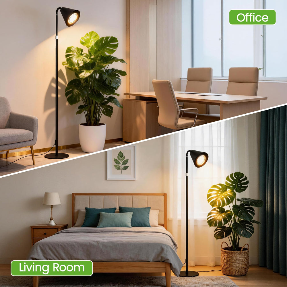 MistyJungle lamp over indoor plant shelf enhancing plant growth visually