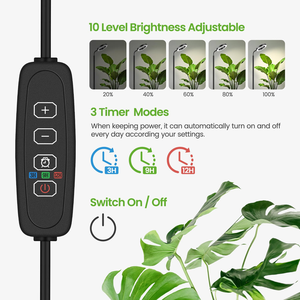 MistyJungle sturdy metal base providing anti-tip stability and safety