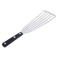 MIU France fish spatula front view showing slotted blade and ergonomic handle for precise flipping