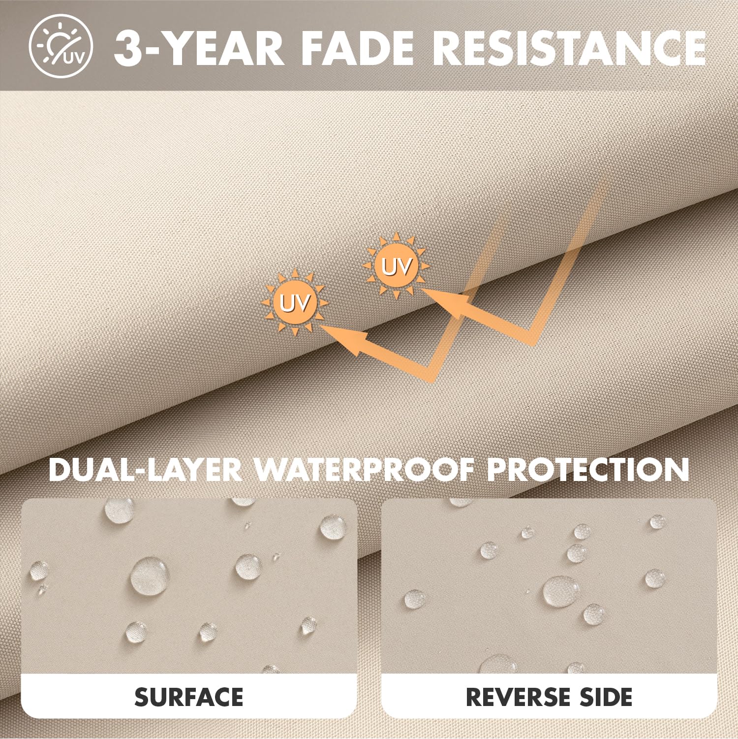 MIULEE back cushion profile displaying supportive 15D fiber and shape