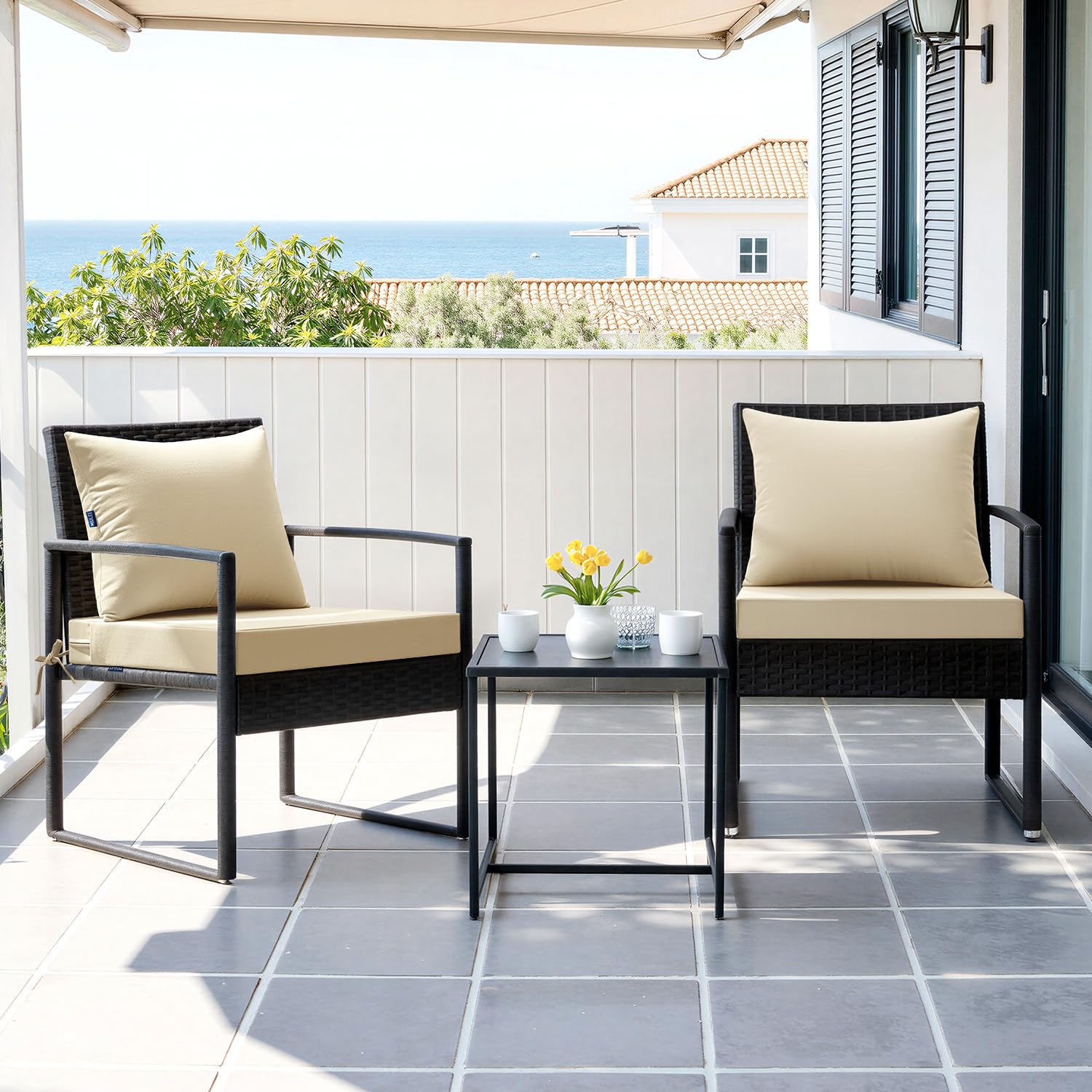 MIULEE foam cross section revealing 28D seat and 15D back support for lasting comfort