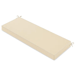 MIULEE front view bench cushion showing durable beige fabric and comfort