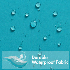 MIULEE close-up of canvas polyester texture showing durable weave benefit: long-lasting look