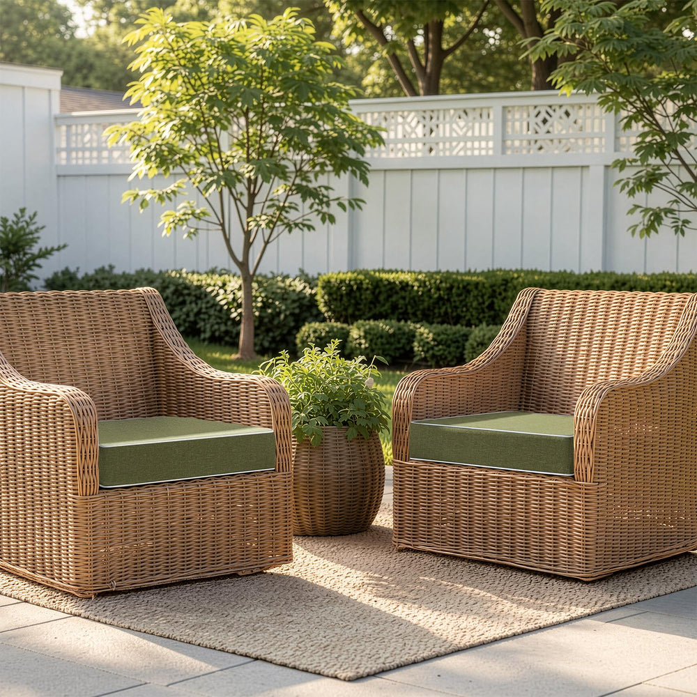 MIULEE close-up of linen-style fabric texture highlighting fade-resistant finish benefit