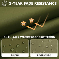 MIULEE cross-section of 28D high-resilience foam illustrating supportive rebound and thickness