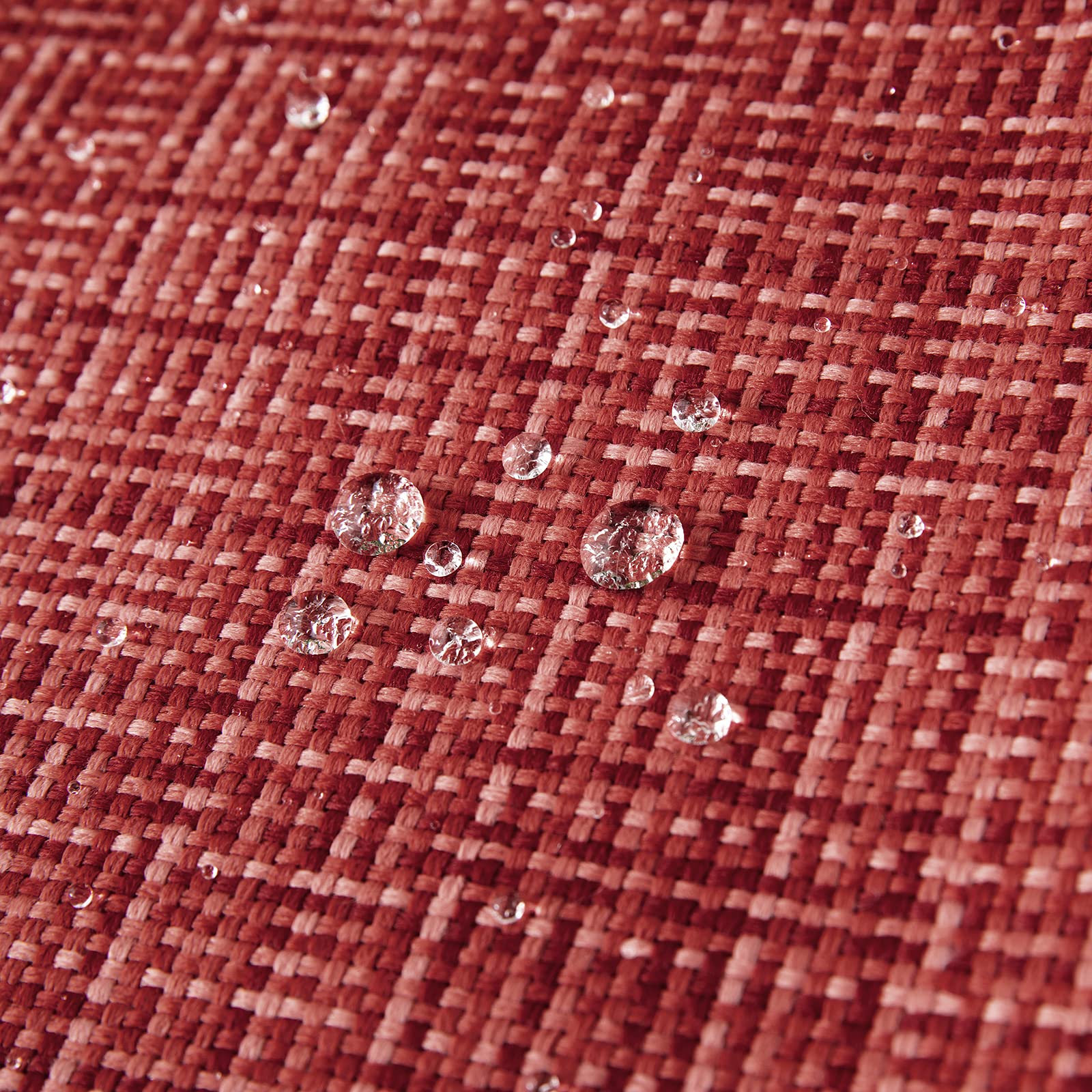 MIULEE close-up of fabric texture highlighting water-resistant PU coating