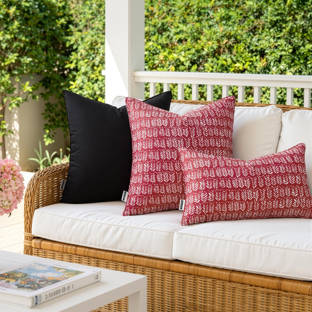 miulee hidden zipper detail on pillow cover for neat finish and easy insert removal