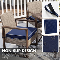 MIULEE underside showing silicone non-slip dots for stable seating