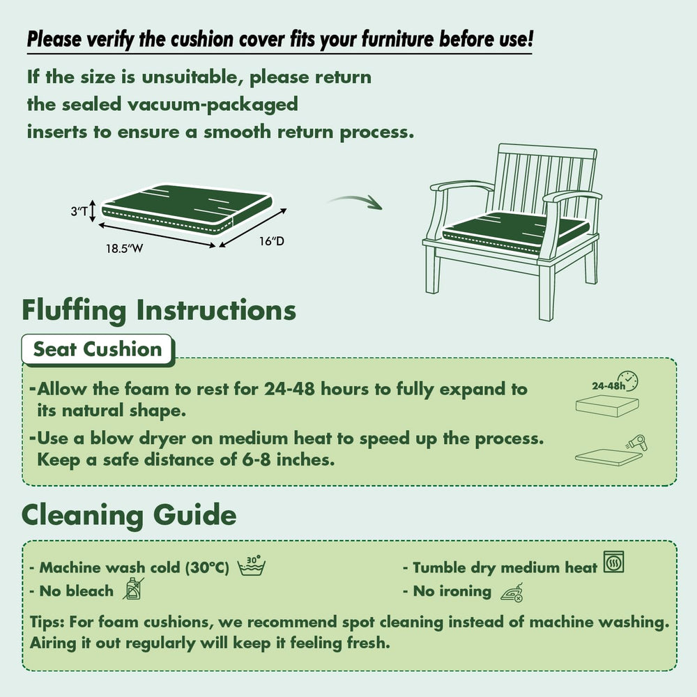 MIULEE two-piece set boxed packaging showing included cushions and ready-to-use convenience