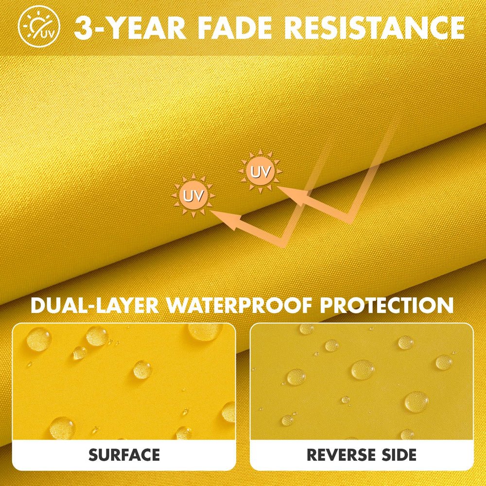 MIULEE side profile showing the 2-inch foam thickness and supportive high-resilience core