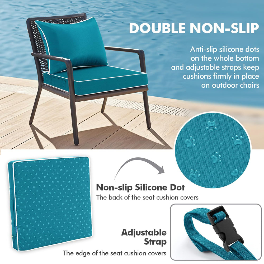 MIULEE zipper with double-overlap flap for easier removal and water resistance