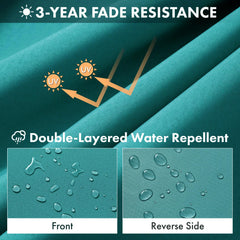 MIULEE hidden zipper detail that allows easy cover removal for quick cleaning and maintenance