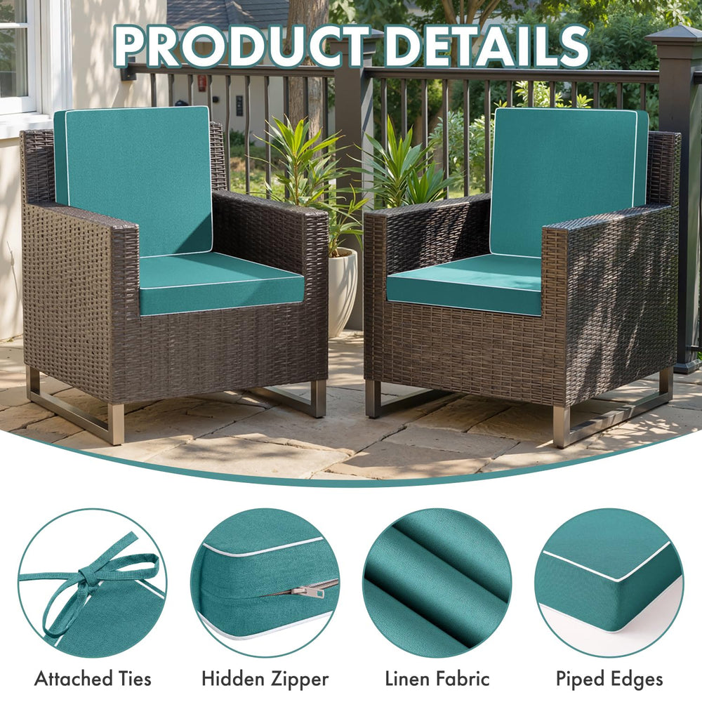 MIULEE side profile of 3-inch cushion showing supportive thickness benefit