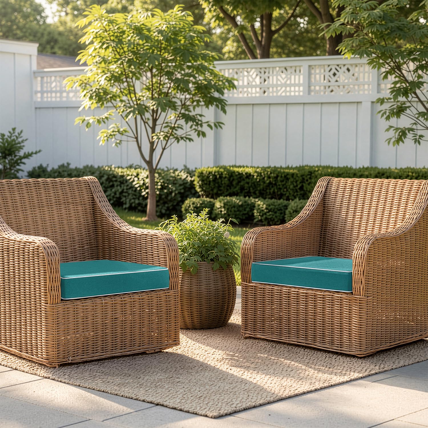 MIULEE close-up of linen-style fabric texture highlighting durable weave and long-lasting color