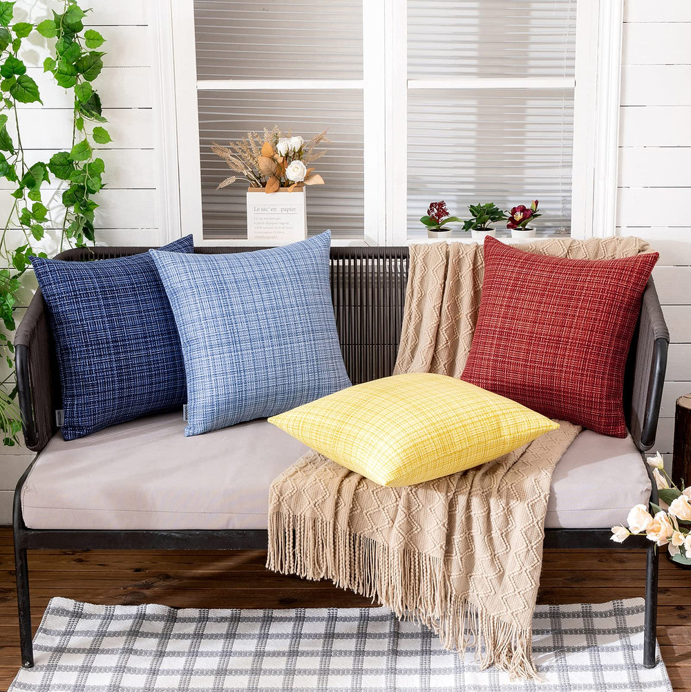 MIULEE cover with insert shown illustrating fit and improved cushion comfort