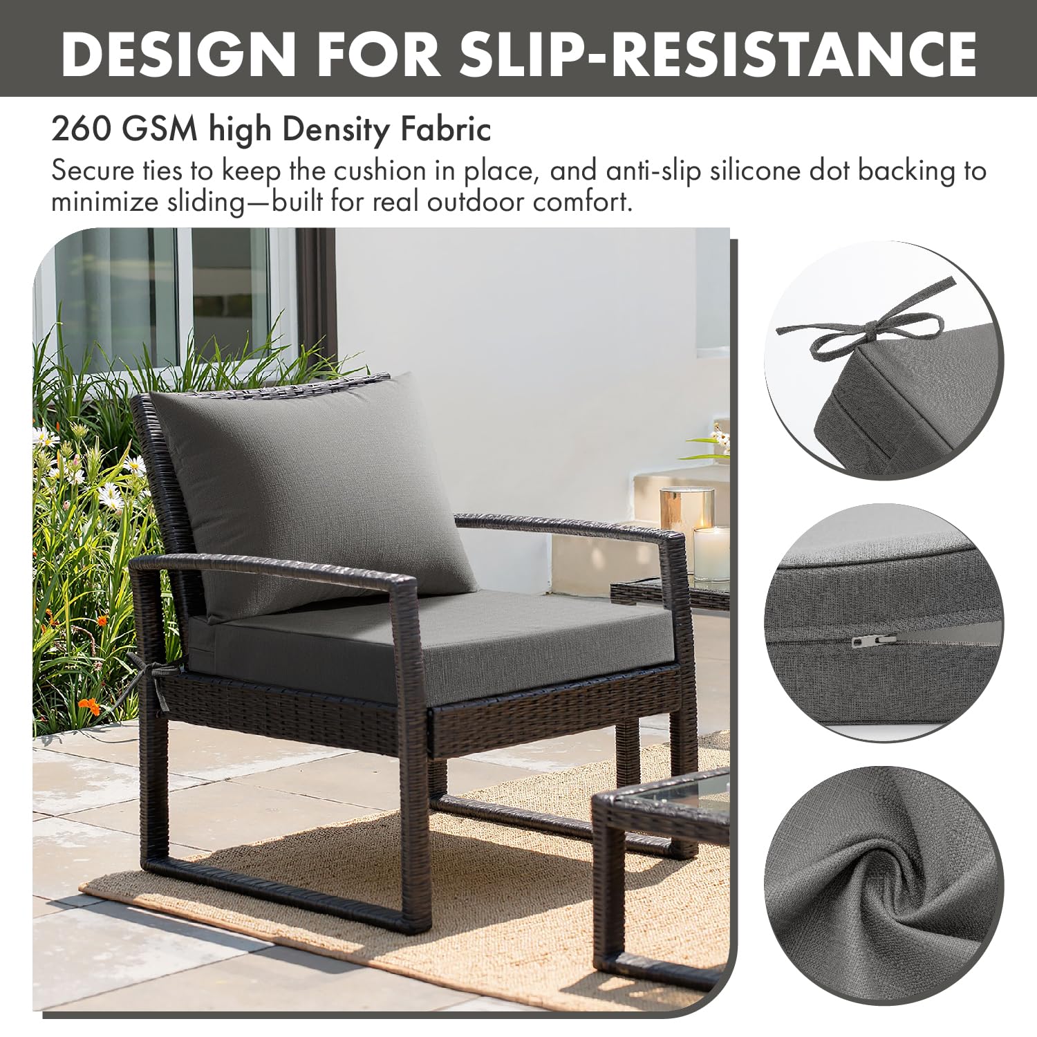 MIULEE zipper and double-overlap flap detail highlighting easy removal and extra element protection