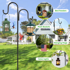 MIUVIBENI assembled with bird feeders illustrating multi-item use and balance