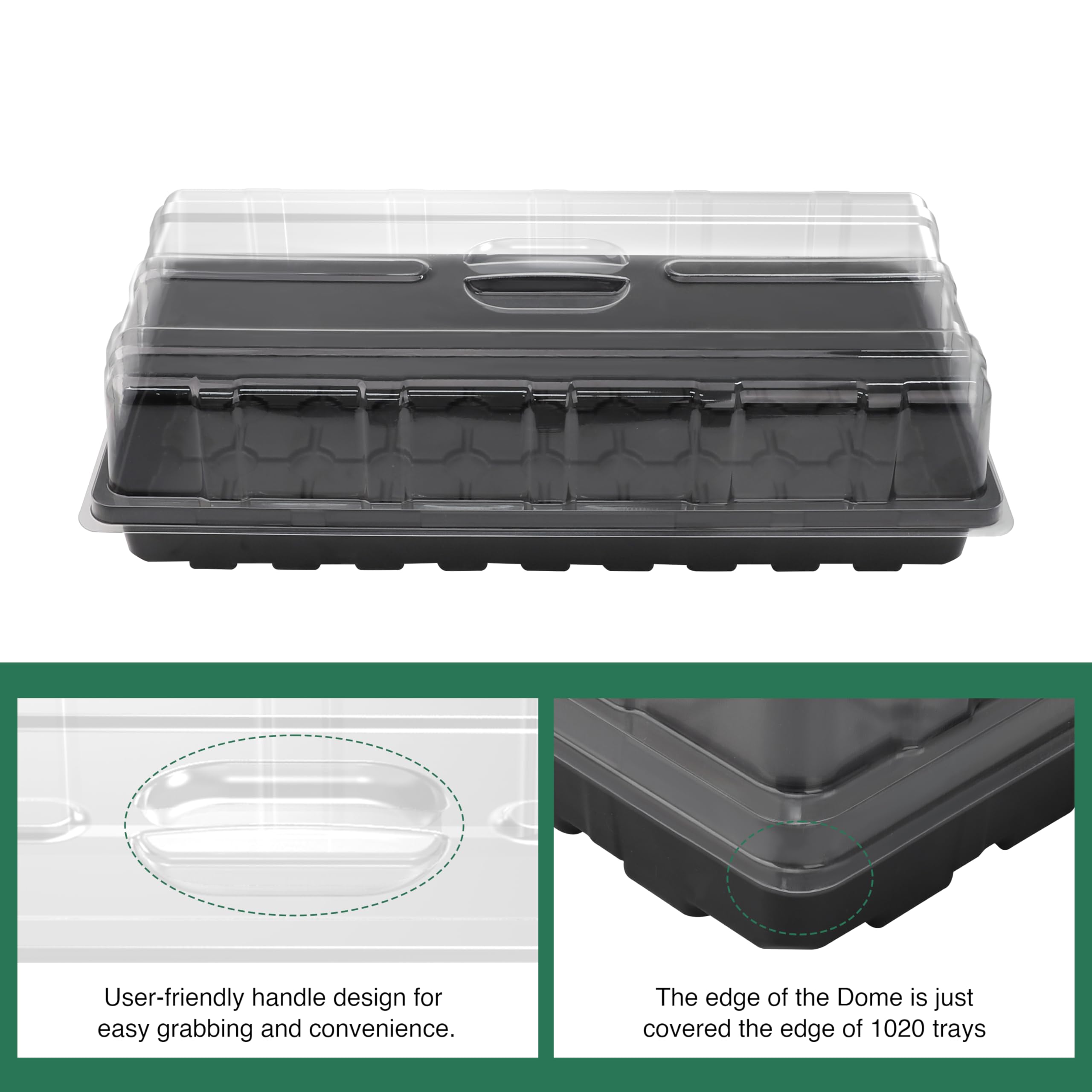 MIXC close-up of thick plastic edge highlighting durability and long-term use