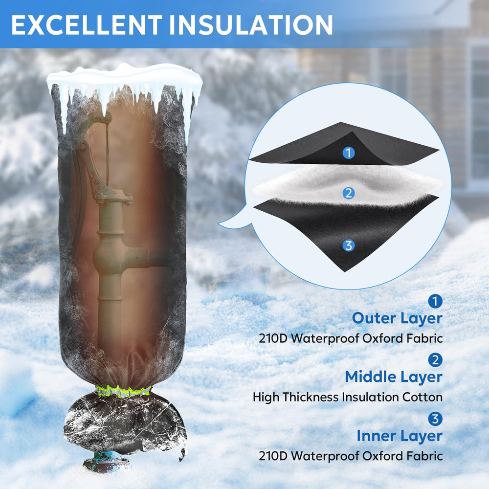 MIXC close-up of 210D Oxford fabric highlighting waterproof protection
