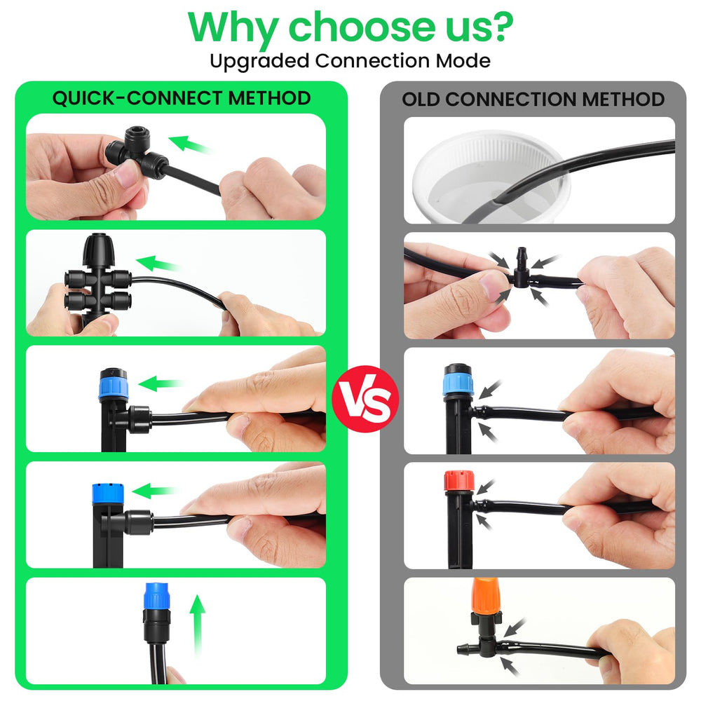 MIXC quick-connect faucet fitting installed for fast leak-free hookup