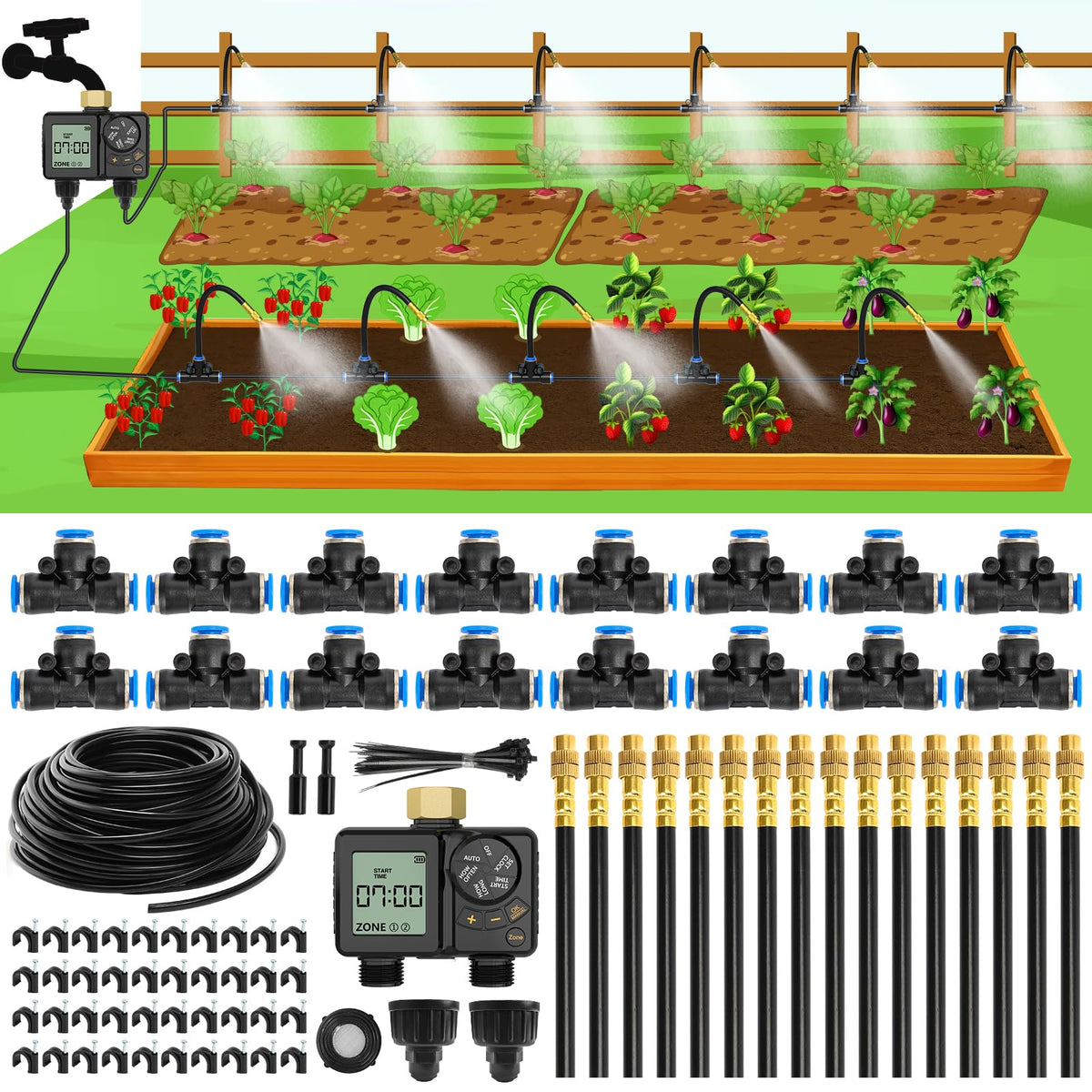 MIXC front packaging showing complete kit and quick-install benefit