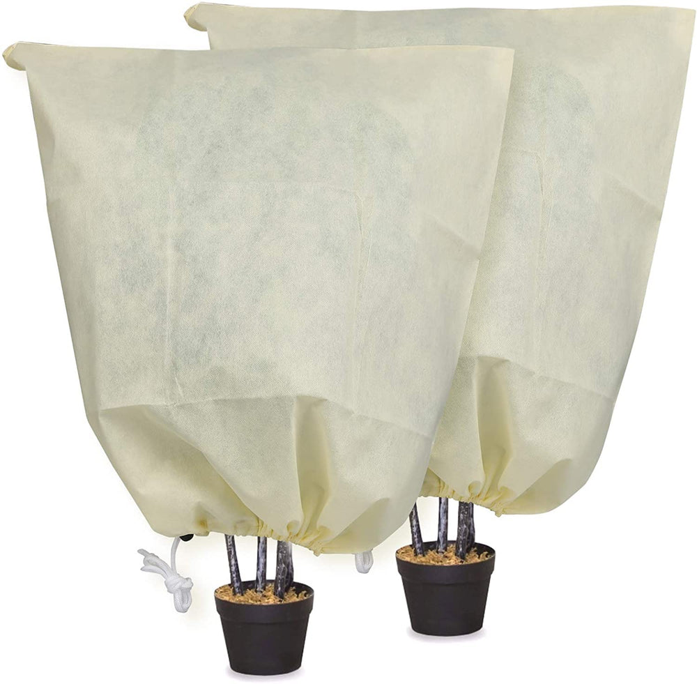 MIXC front view of packaged two-pack plant covers showing size benefit