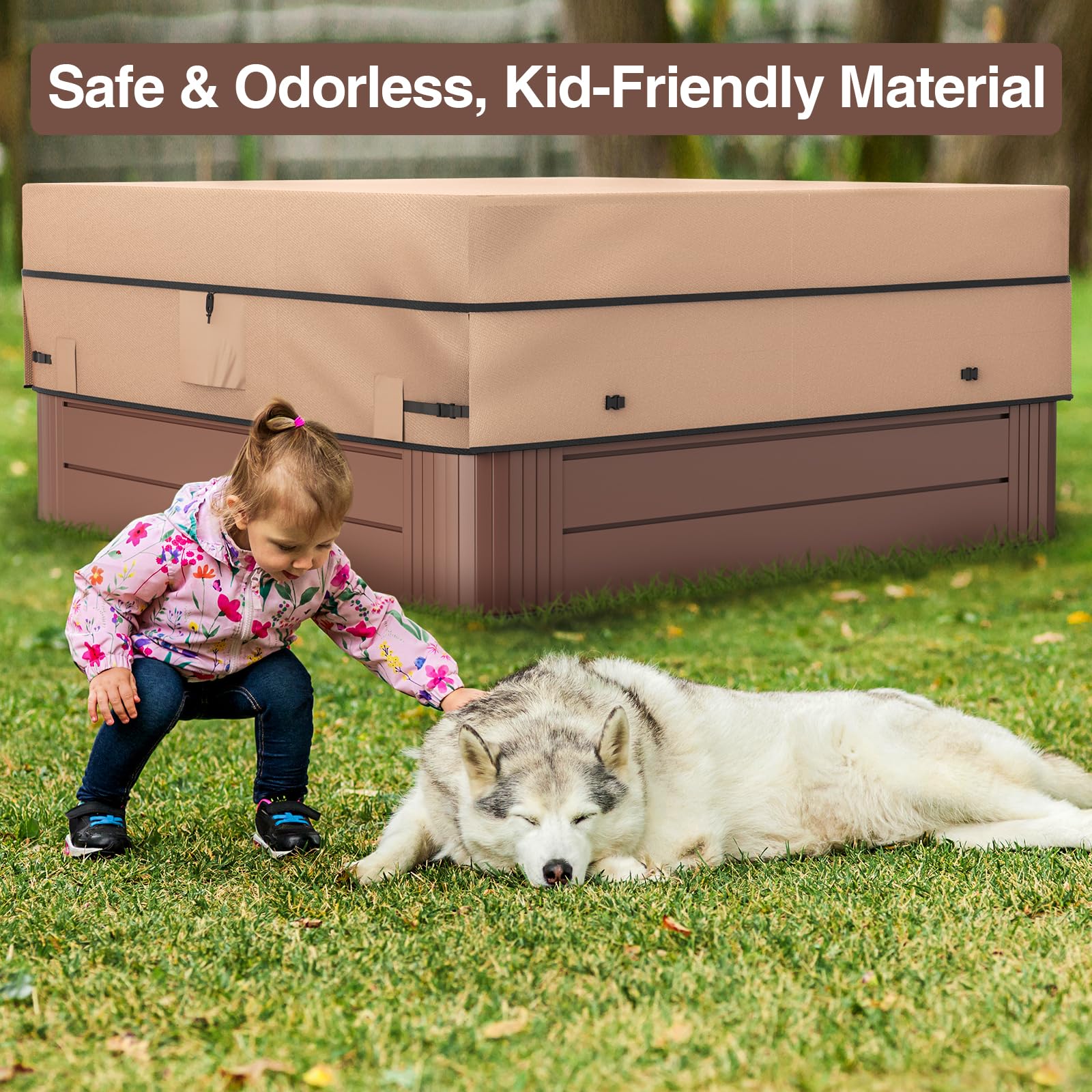 MIXC folded cover compactly stored to save space and prolong lifespan