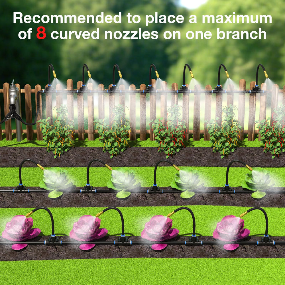 MIXC system installed in raised bed offering even root-zone moisture