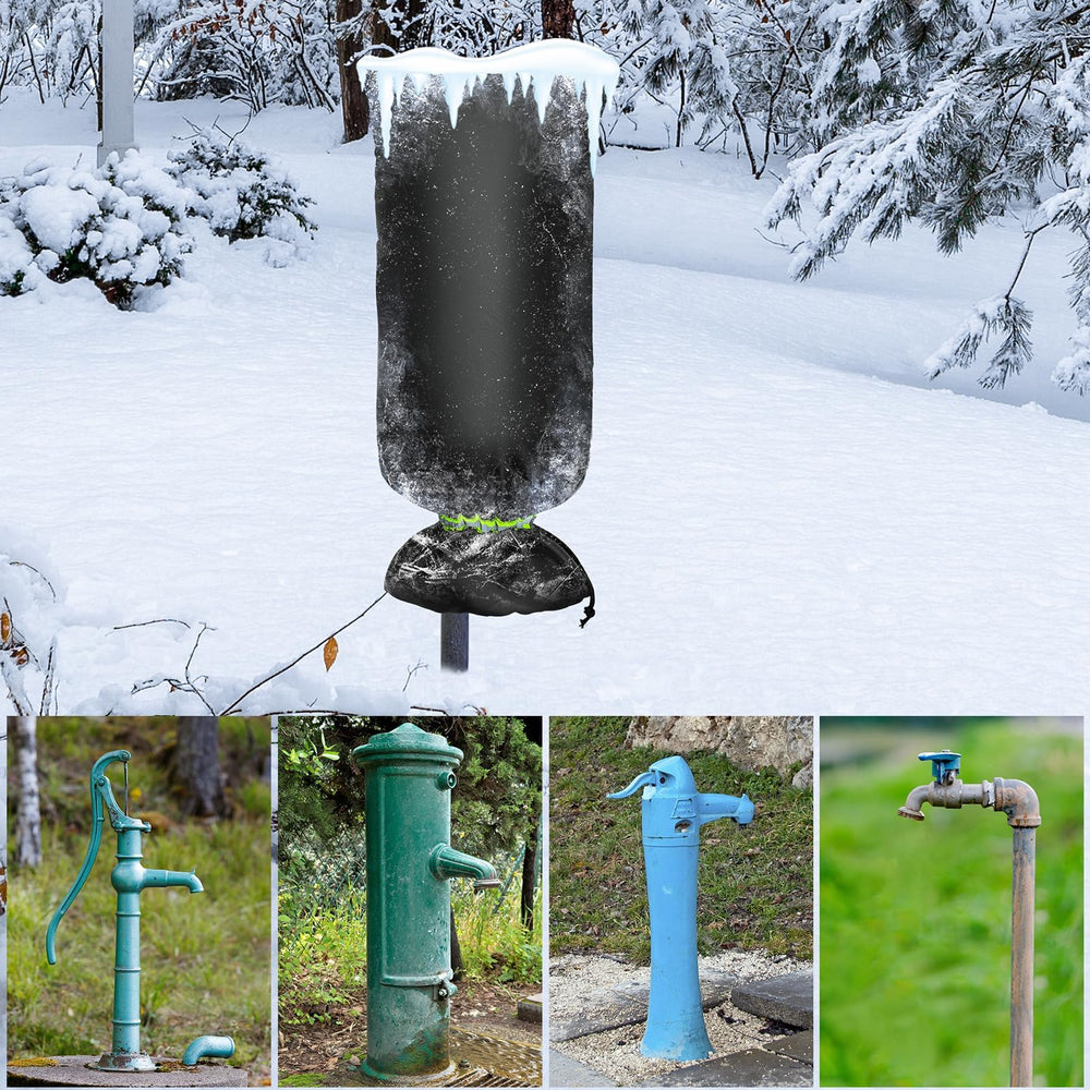 MIXC cover beside ruler illustrating 35 inch height for deeper hydrants