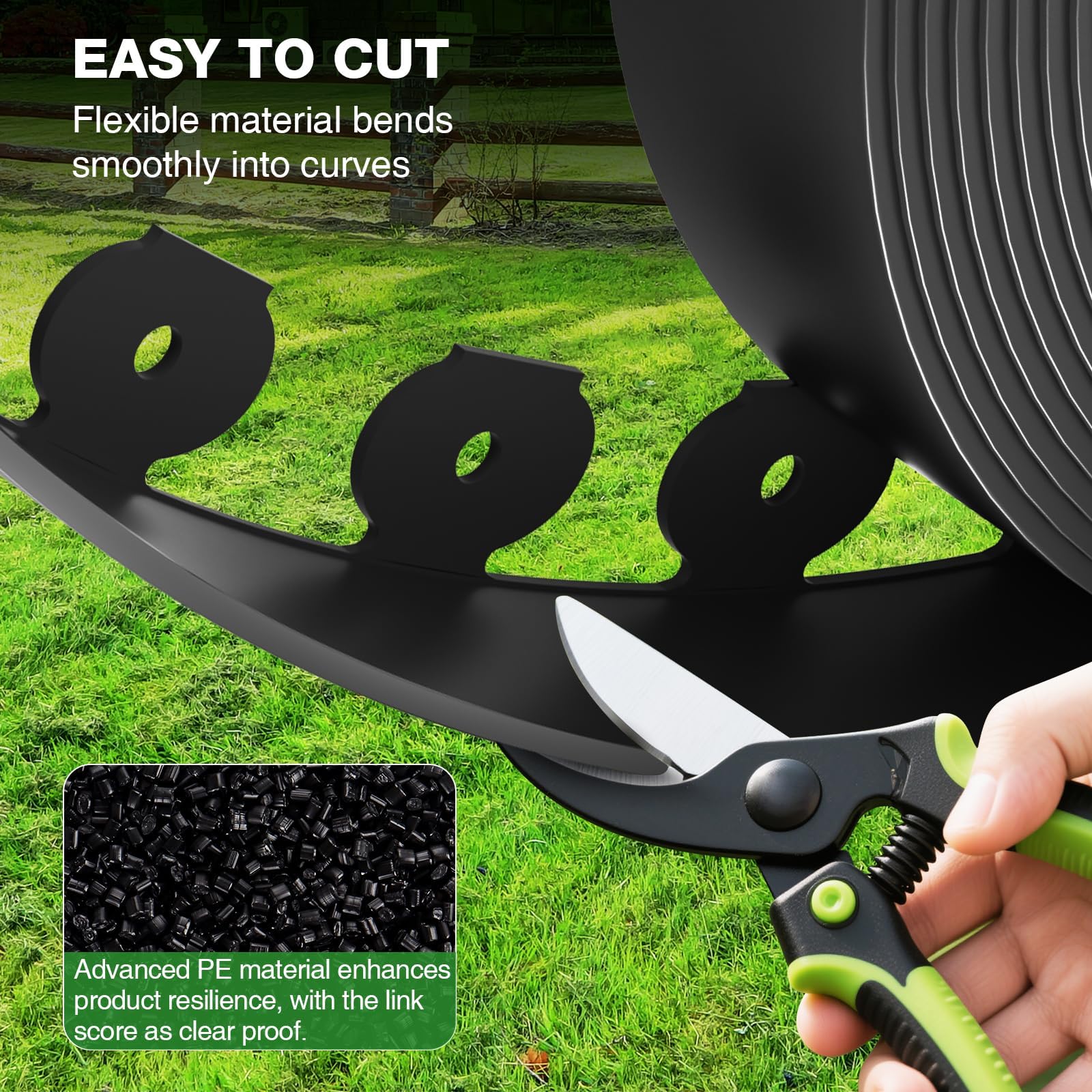 MIXC spikes inserted into pre-drilled holes illustrating secure anchoring advantage